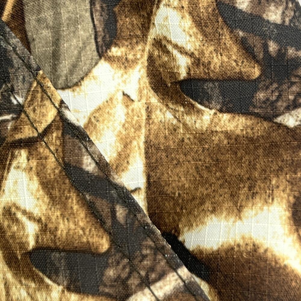 REALTREE Shorts Mens L Camo Xtra 10" Lightweight Ripstop Hunting Hiking Brown - Picture 4 of 12